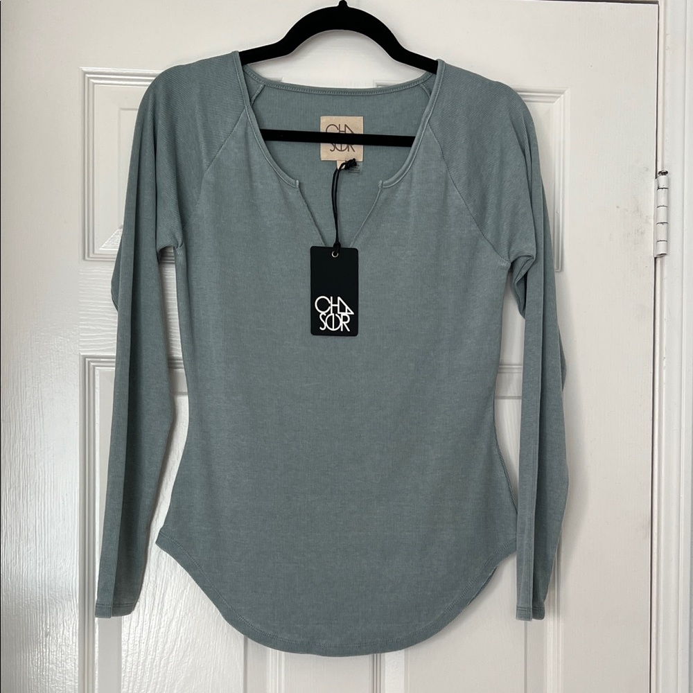 Chaser V-Neck Long Sleeve Top